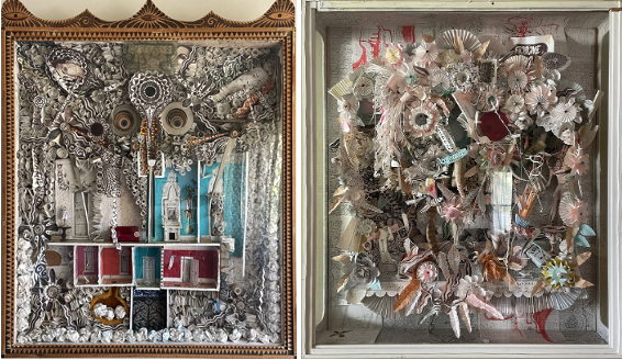 Mike Goodlett: two shadow box panoramas (author’s collection)